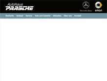 Tablet Screenshot of paasche.de